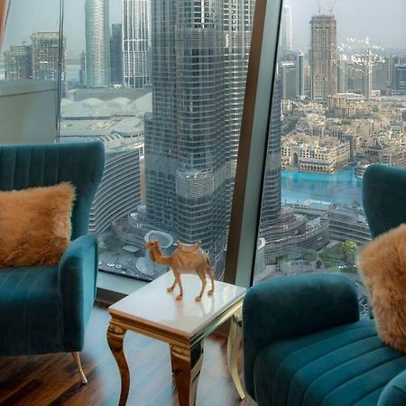 First Class 3Br With Full Burj Khalifa And Fountain View Dubai Exteriör bild